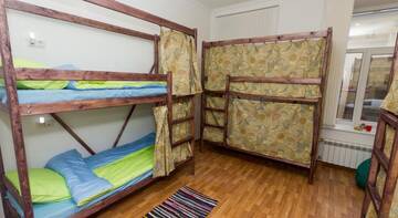 Фото номера Кровать в общем номере с 6 кроватями №1 Гостиница EveRest hostel г. Санкт-Петербург 2