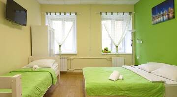 Фото номера Семейный номер с ванной комнатой Хостел CityLime Hostel г. Санкт-Петербург 8