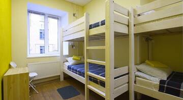 Фото номера Кровать в шестиместной женской комнате Хостел CityLime Hostel г. Санкт-Петербург 2