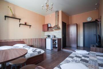 Фото номера Апартаменты (для 3 взрослых) Апарт-отель LeoHotels На Рижском г. Санкт-Петербург 3
