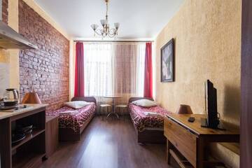 Фото номера Апартаменты с 2 отдельными кроватями Апарт-отель LeoHotels На Рижском г. Санкт-Петербург 8