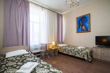 Фото номера Апартаменты с 2 отдельными кроватями Апарт-отель LeoHotels На Рижском г. Санкт-Петербург 13