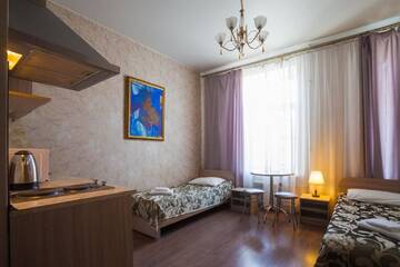 Фото номера Апартаменты с 2 отдельными кроватями Апарт-отель LeoHotels На Рижском г. Санкт-Петербург 17