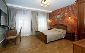 Фото номера Комната стандарт с 1 двуспальной кроватью Гостиница  Castle г. Санкт-Петербург 3