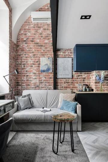 Фото номера Двухуровневые улучшенные апартаменты Гостиница 1715 Duplex Hotel г. Санкт-Петербург 12