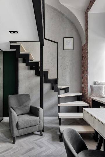Фото номера Двухуровневые улучшенные апартаменты Гостиница 1715 Duplex Hotel г. Санкт-Петербург 8