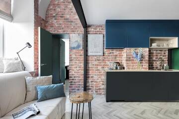 Фото номера Двухуровневые улучшенные апартаменты Гостиница 1715 Duplex Hotel г. Санкт-Петербург 5
