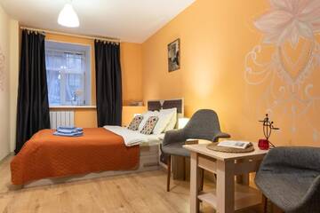 Фото номера Двухместный номер с 1 кроватью Мини-отель Boho Home Hotel на Невском г. Санкт-Петербург 12