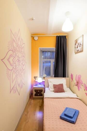 Фото номера Небольшой одноместный номер Мини-отель Boho Home Hotel на Невском г. Санкт-Петербург 4