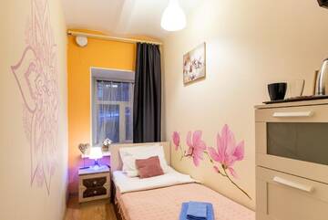 Фото номера Небольшой одноместный номер Мини-отель Boho Home Hotel на Невском г. Санкт-Петербург 5