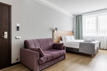 Фото номера Улучшенные апартаменты Отель Welton Сlub Hotel &amp; Apartments г. Санкт-Петербург 5