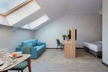 Фото номера Люкс с террасой Отель Welton Сlub Hotel &amp; Apartments г. Санкт-Петербург 5