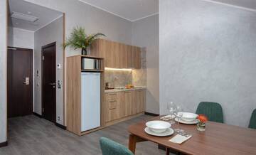 Фото номера Люкс с террасой Отель Welton Сlub Hotel &amp; Apartments г. Санкт-Петербург 4
