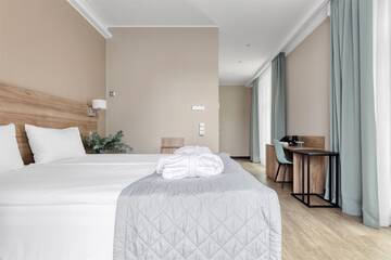 Фото номера Стандартный двухместный номер с террасой  Отель Welton Сlub Hotel &amp; Apartments г. Санкт-Петербург 6