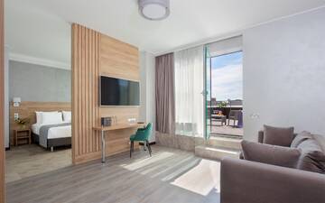 Фото номера Представительский люкс с террасой Отель Welton Сlub Hotel &amp; Apartments г. Санкт-Петербург 8