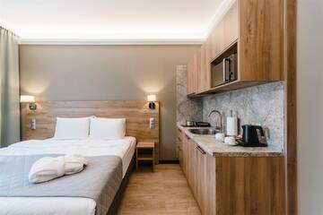 Фото номера Стандартные апартаменты  Отель Welton Сlub Hotel &amp; Apartments г. Санкт-Петербург 2