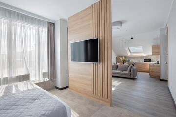 Фото номера Представительский люкс с террасой Отель Welton Сlub Hotel &amp; Apartments г. Санкт-Петербург 2