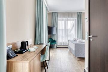 Фото номера Стандартный двухместный номер с террасой  Отель Welton Сlub Hotel &amp; Apartments г. Санкт-Петербург 8