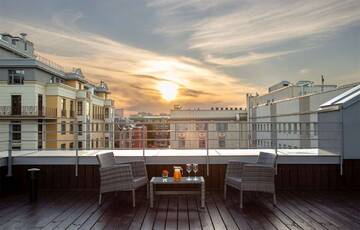 Фото номера Люкс с террасой Отель Welton Сlub Hotel &amp; Apartments г. Санкт-Петербург 6