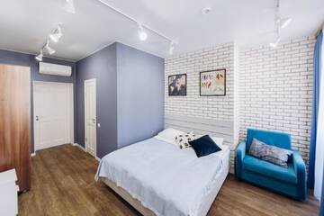 Фото номера Улучшенный двухместный номер с 1 кроватью Отель Oversize Piter Hotel г. Санкт-Петербург 11