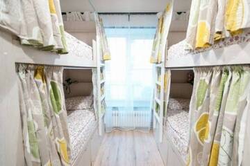 Фото номера Женский 8-местный номер с удобствами в номере Хостел Bigland House г. Санкт-Петербург 4