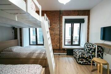 Фото номера Семейный номер Комфорт Хостел Bigland House г. Санкт-Петербург 2