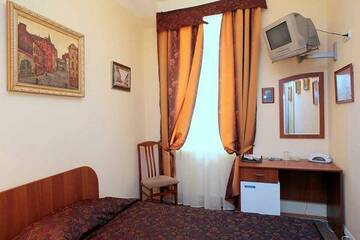 Фото номера Комната стандарт с 1 односпальной кроватью Гостиница Холстомеръ г. Санкт-Петербург 2