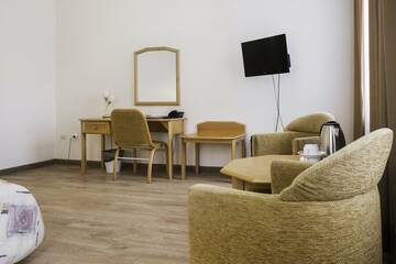 Фото номера Двухместный номер с 2 отдельными кроватями Гостиница Отель СПБВергаз г. Санкт-Петербург 3