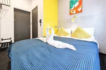 Фото номера  Небольшой двухместный номер с 1 кроватью  Отель Fjordic By Center Hotels г. Санкт-Петербург 4