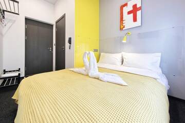 Фото номера  Небольшой двухместный номер с 1 кроватью  Отель Fjordic By Center Hotels г. Санкт-Петербург 6
