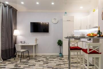 Фото номера Апартаменты-студио с гидромассажной ванной Апарт-отель Royal Capital Apartments г. Санкт-Петербург 7
