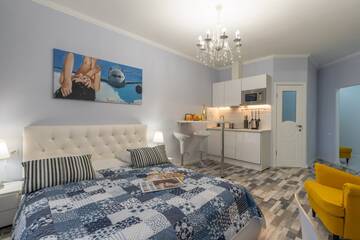 Фото номера Апартаменты-студио с гидромассажной ванной Апарт-отель Royal Capital Apartments г. Санкт-Петербург 39