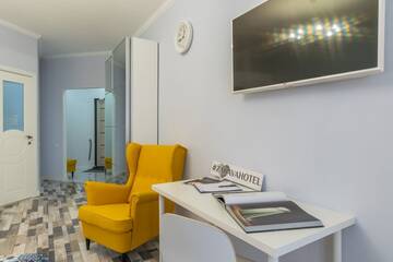 Фото номера Апартаменты-студио с гидромассажной ванной Апарт-отель Royal Capital Apartments г. Санкт-Петербург 41