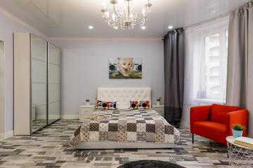 Фото номера Апартаменты-студио с гидромассажной ванной Апарт-отель Royal Capital Apartments г. Санкт-Петербург 6