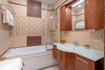 Фото номера Апартаменты с 1 спальней Апарт-отель Royal Capital Apartments г. Санкт-Петербург 11