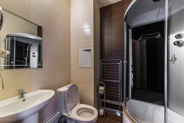Фото номера Студия Делюкс Twin/Double Апартаменты Панорамные Апартаменты S16 г. Санкт-Петербург 3