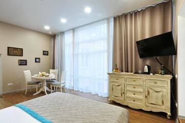 Фото номера Люкс с террасой  Гостиница UHOTEL г. Санкт-Петербург 8