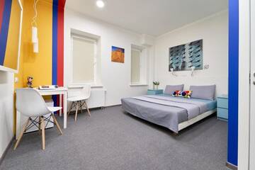 Фото номера Двухместный номер Делюкс с 1 кроватью Мини-отель ArtBox Hotel г. Санкт-Петербург 5