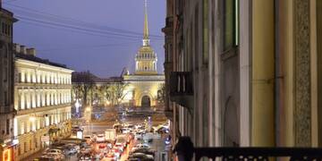 Фото номера Полулюкс с балконом Гостиница  Тучков у Дворцовой г. Санкт-Петербург 3